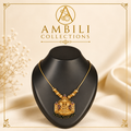 Premium Plated Necklace(Premium Plated Temple Pendant Necklace)