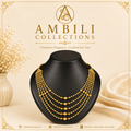 Premium Plated Necklace(Premium Multi-Layer Gold-Toned Necklace)