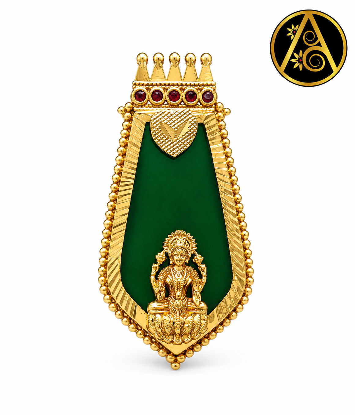Pendant (Premium Gold-Plated Nagapadam Pendant)