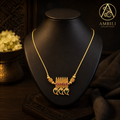 Premium Plated Jewelry (Premium Plated Kerala Pendant Necklace)