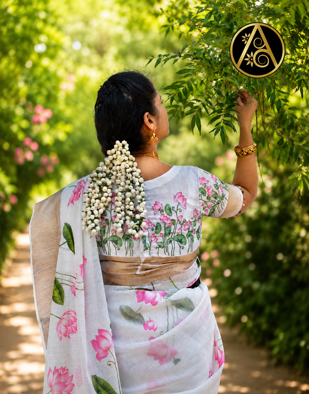 Artificial Jasmine Garland