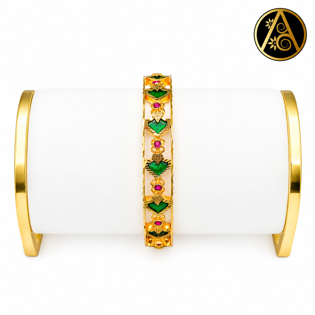 Premium Plated Jewelry (Palakka Bangle)