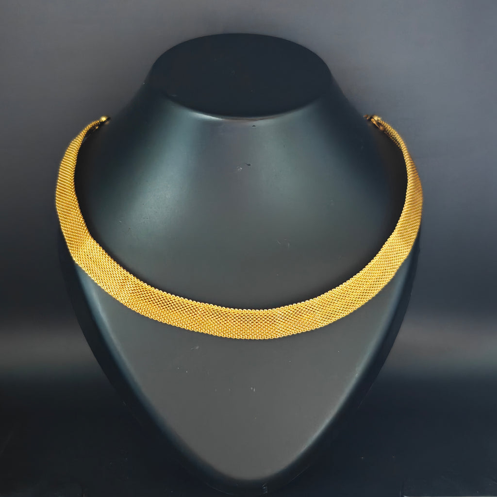 Premium Plated Necklace (Premium Gold-Toned Traditional Temple Pendant Necklace)