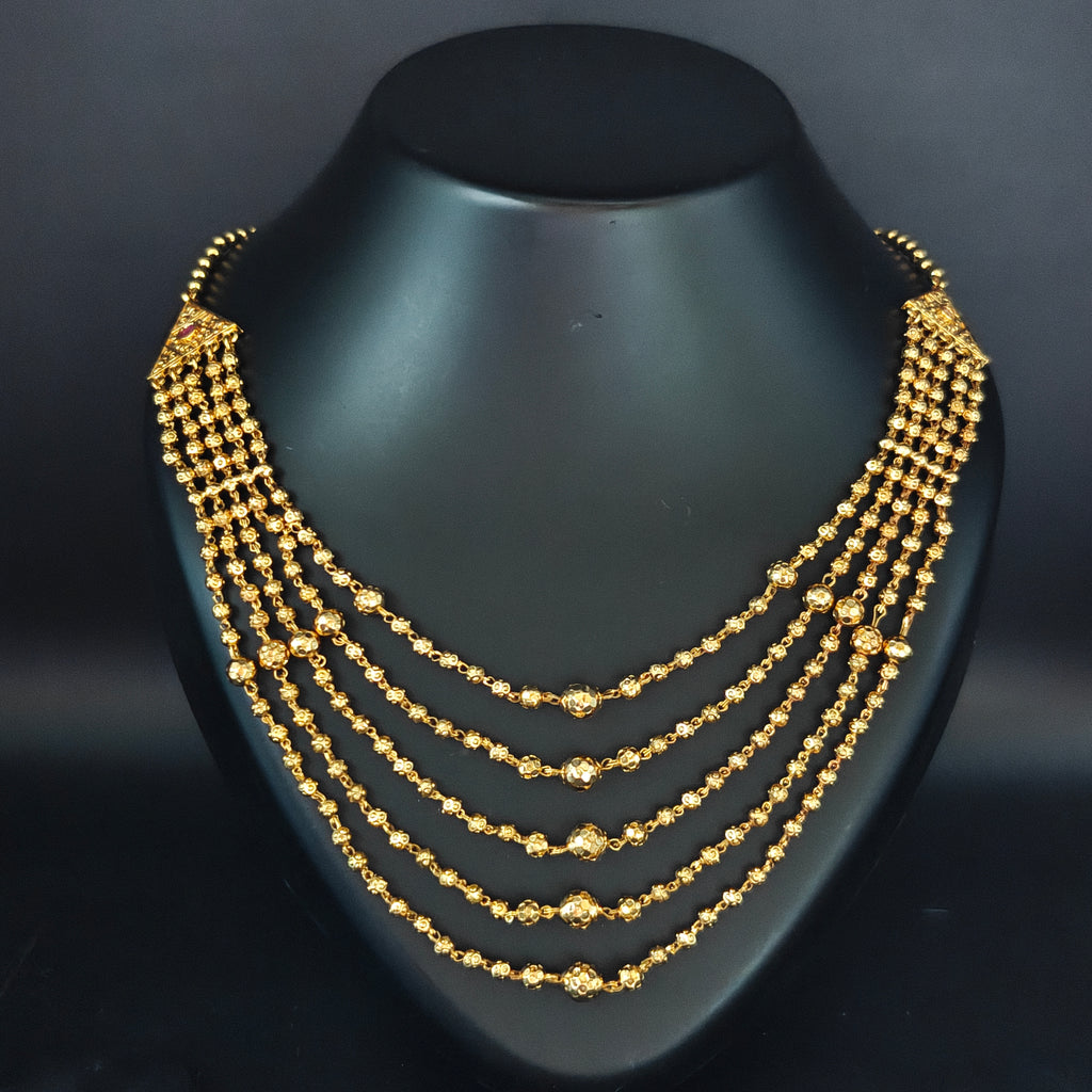 Premium Plated Necklace(Premium Multi-Layer Gold-Toned Necklace)