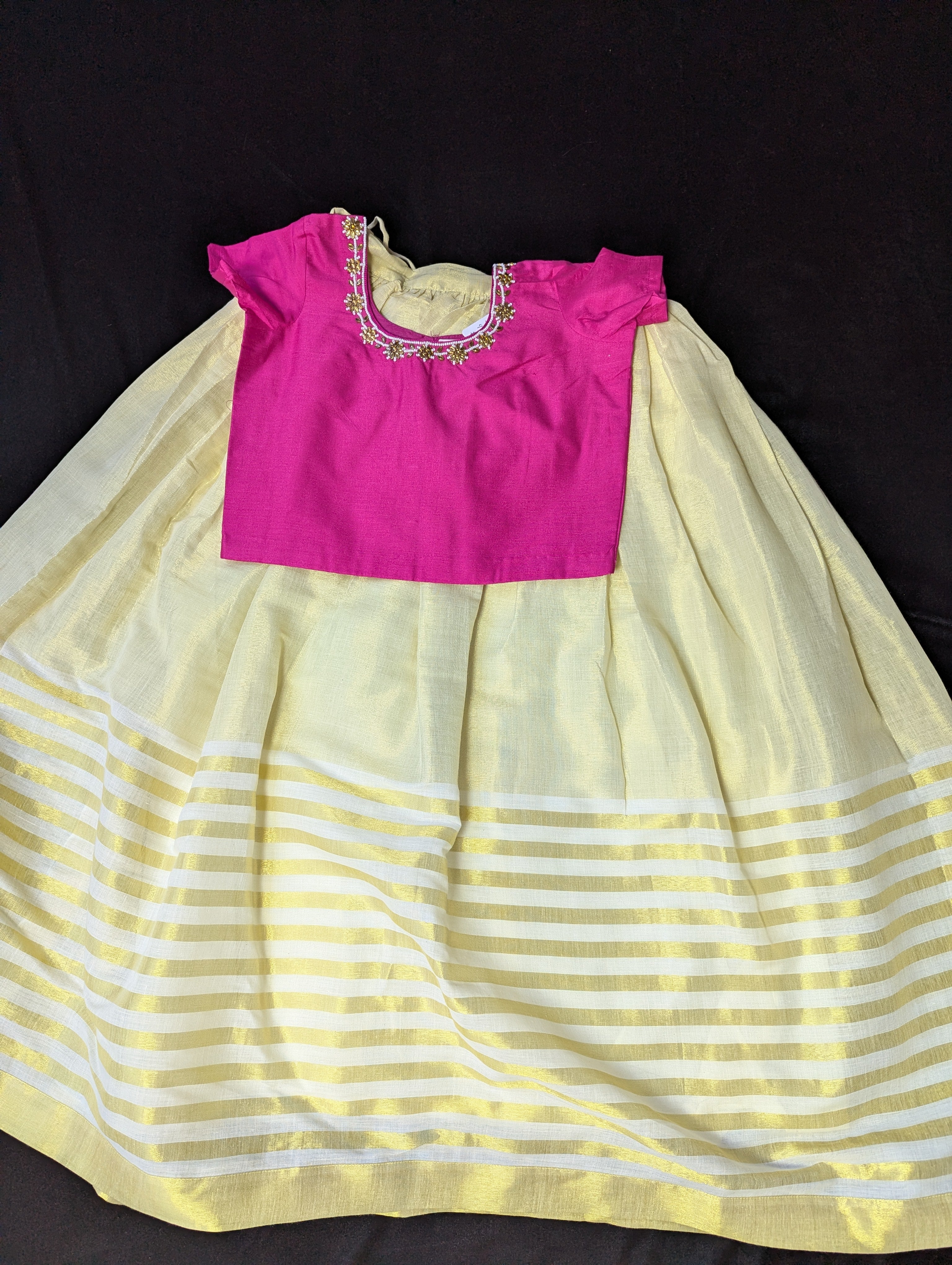 Kids Pattu Pavadai (Traditional Elegance for Little Princesses)