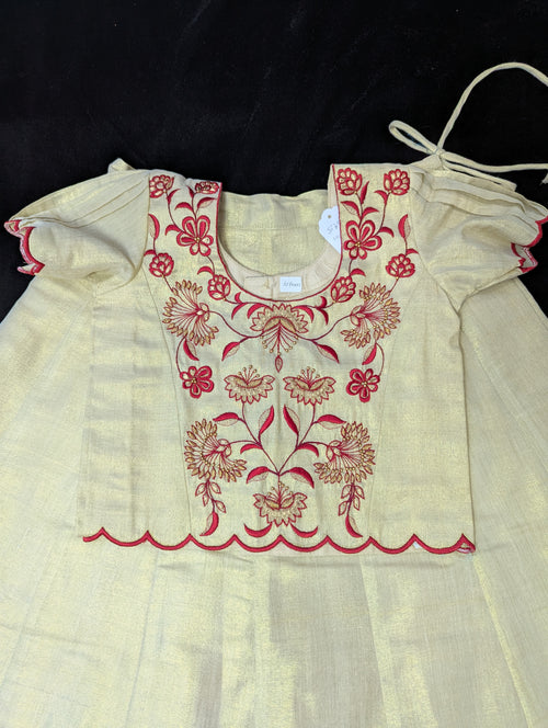 Kids Pattu Pavadai(Elegant Festive Wear for Little Girls)
